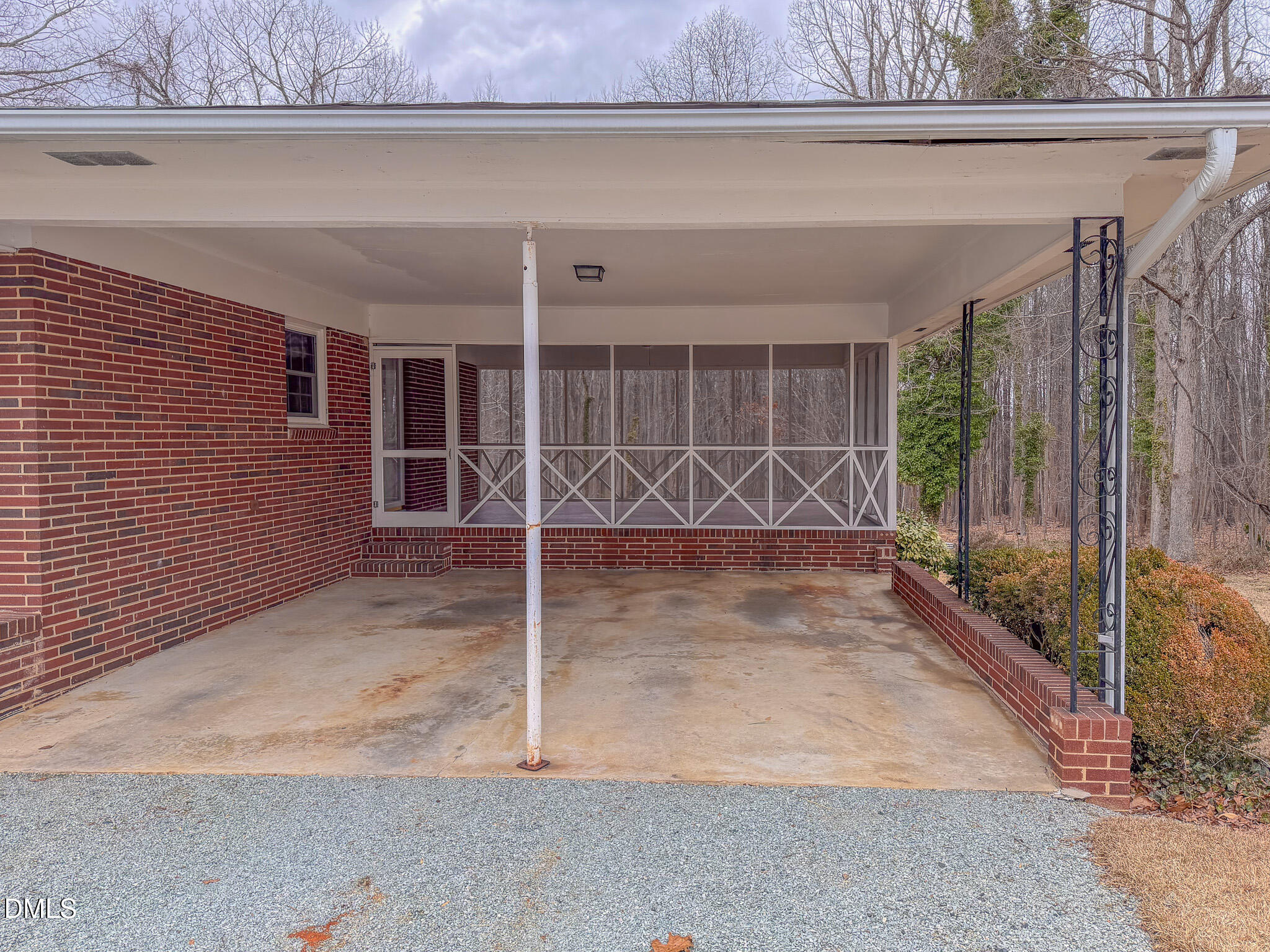 333 Allensville Road Roxboro, NC 27574 - Photo 20 of 43 a view of a house with a backyard