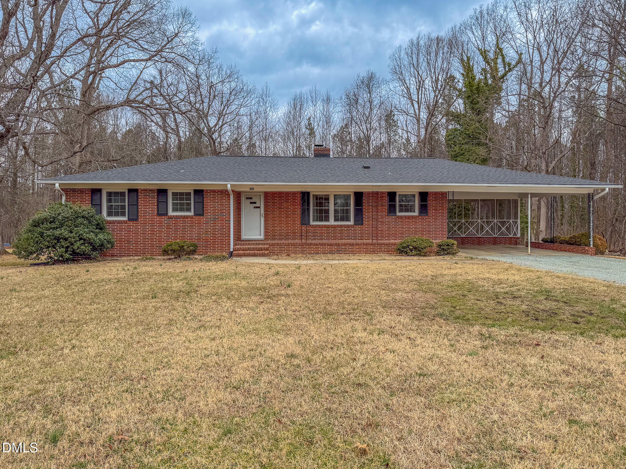 333 Allensville Road Roxboro, NC 27574 - Photo 43 of 43 front view of house with a yard