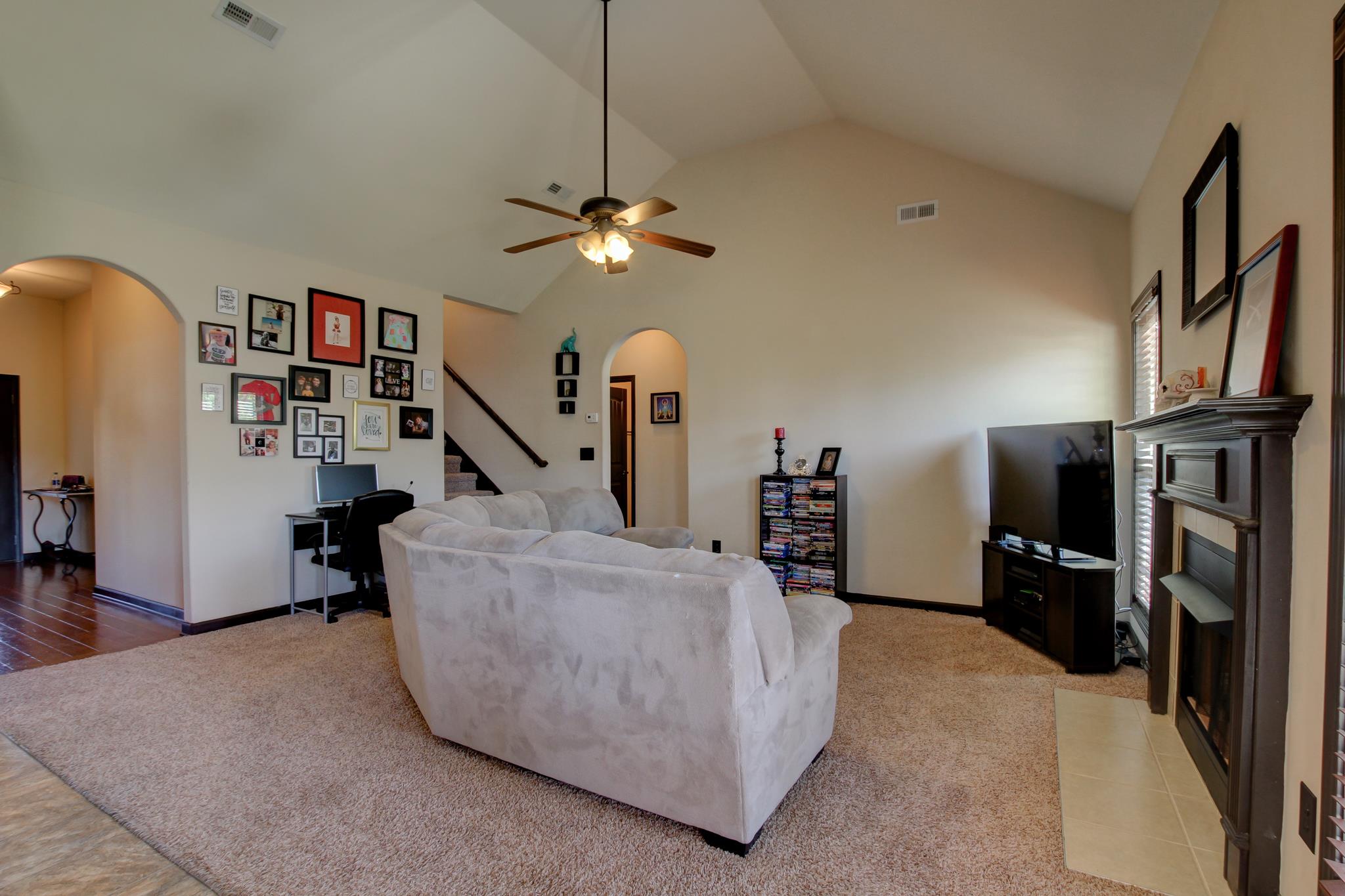 3736 Suiter Road Clarksville, TN 37040 - Photo 3 of 21 a living room with furniture and a flat screen tv