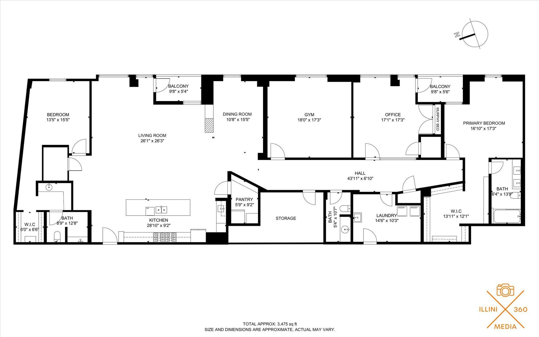 301 North Neil Street, Unit 808809 Champaign, IL 61820 - Photo 62 of 73
