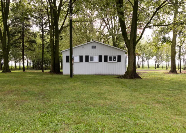a view of outdoor space with garden