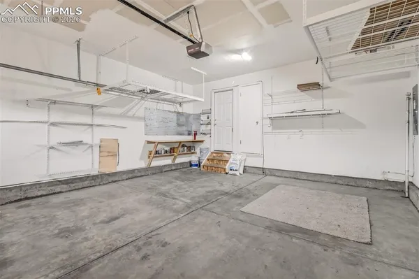 a view of a storage & utility room
