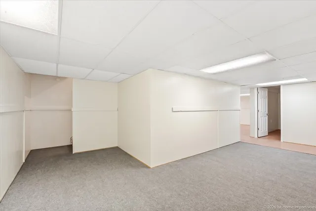 a view of empty room