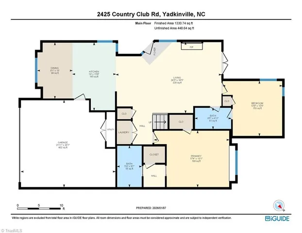 $279,900 | 2425 Country Club Road, Yadkinville, NC 27055