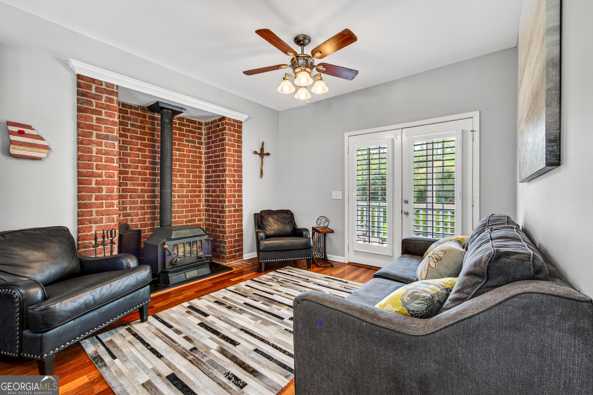 1071 Louden Ridge Road Alto, GA 30510 - Photo 17 of 81 a living room with furniture and a large window