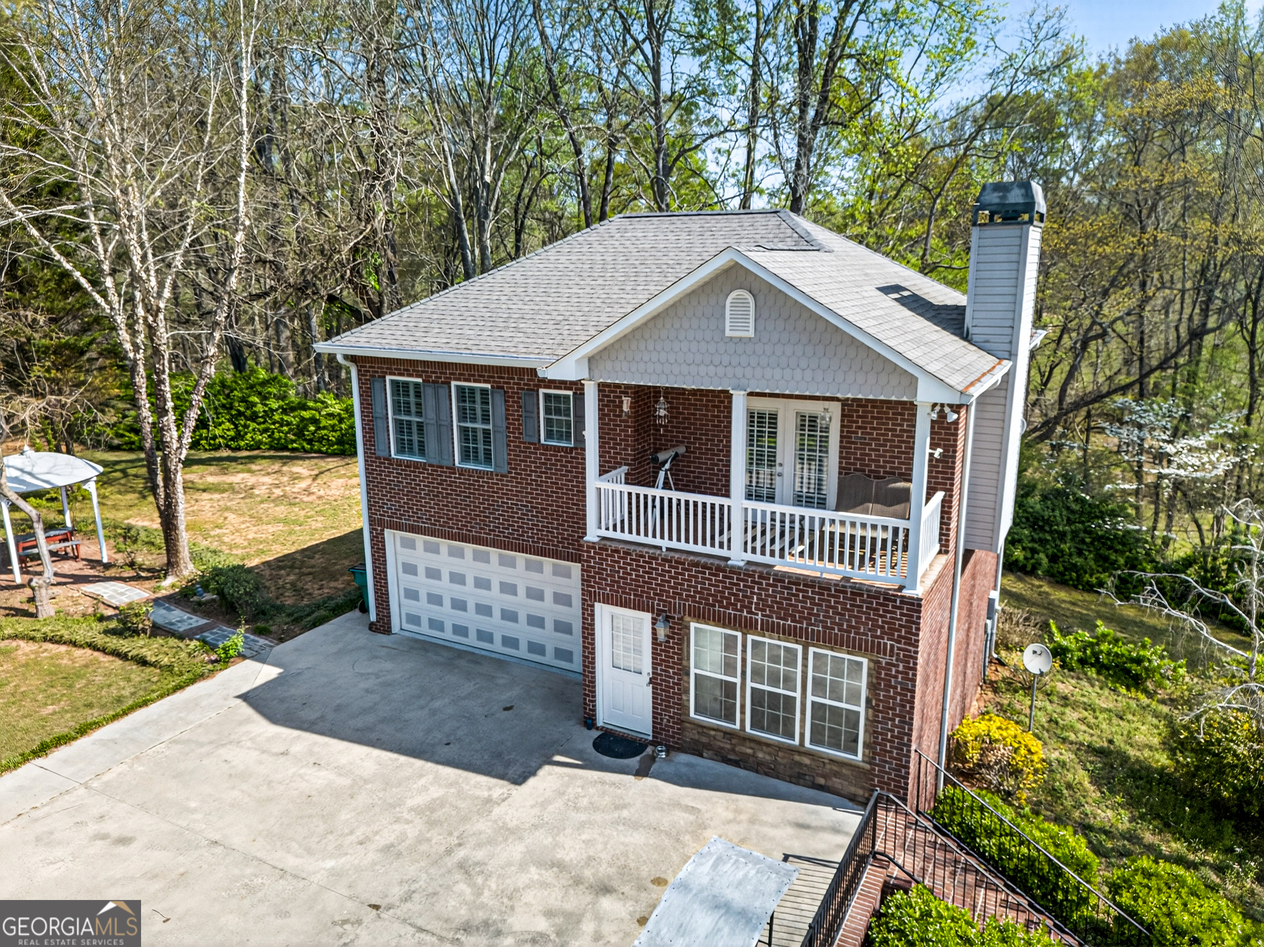 1071 Louden Ridge Road Alto, GA 30510 - Photo 54 of 81 a front view of a house with a garden