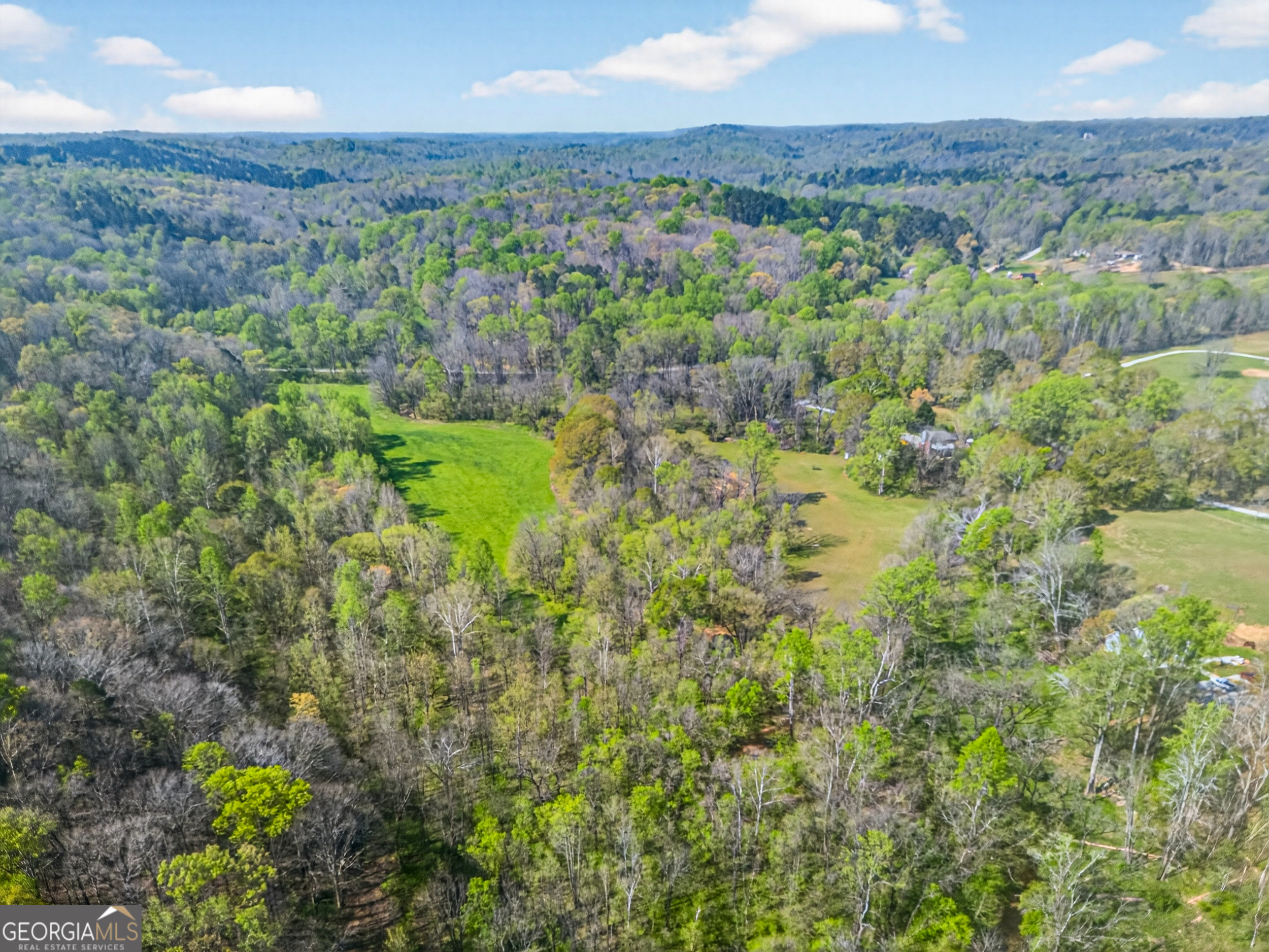 1071 Louden Ridge Road Alto, GA 30510 - Photo 69 of 81 a view of a lake with green field