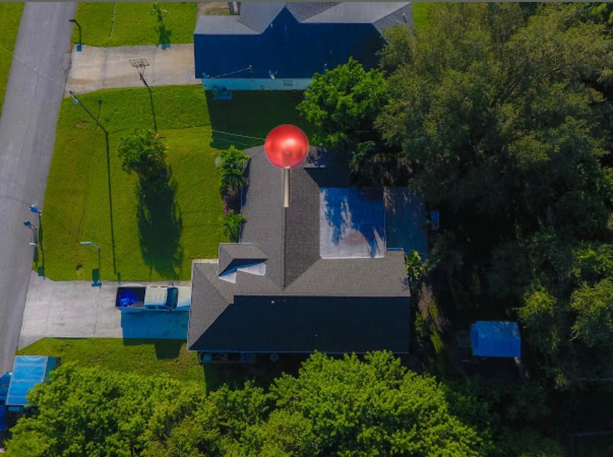 1874 Southwest Leafy Road Port St. Lucie, FL 34953 - Photo 6 of 30 Aerial Leafy Three