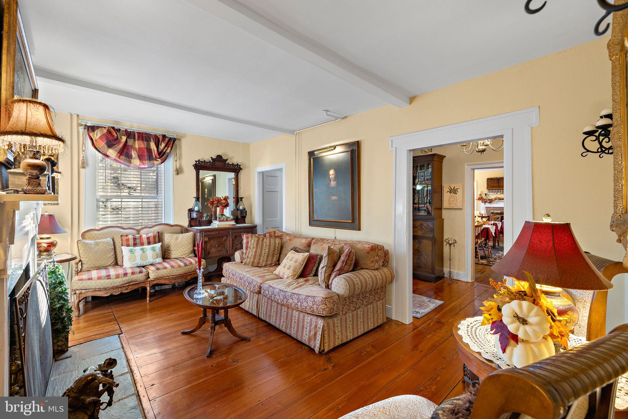1324 River Road New Hope, PA 18938 - Photo 11 of 70 a living room with furniture and a couch