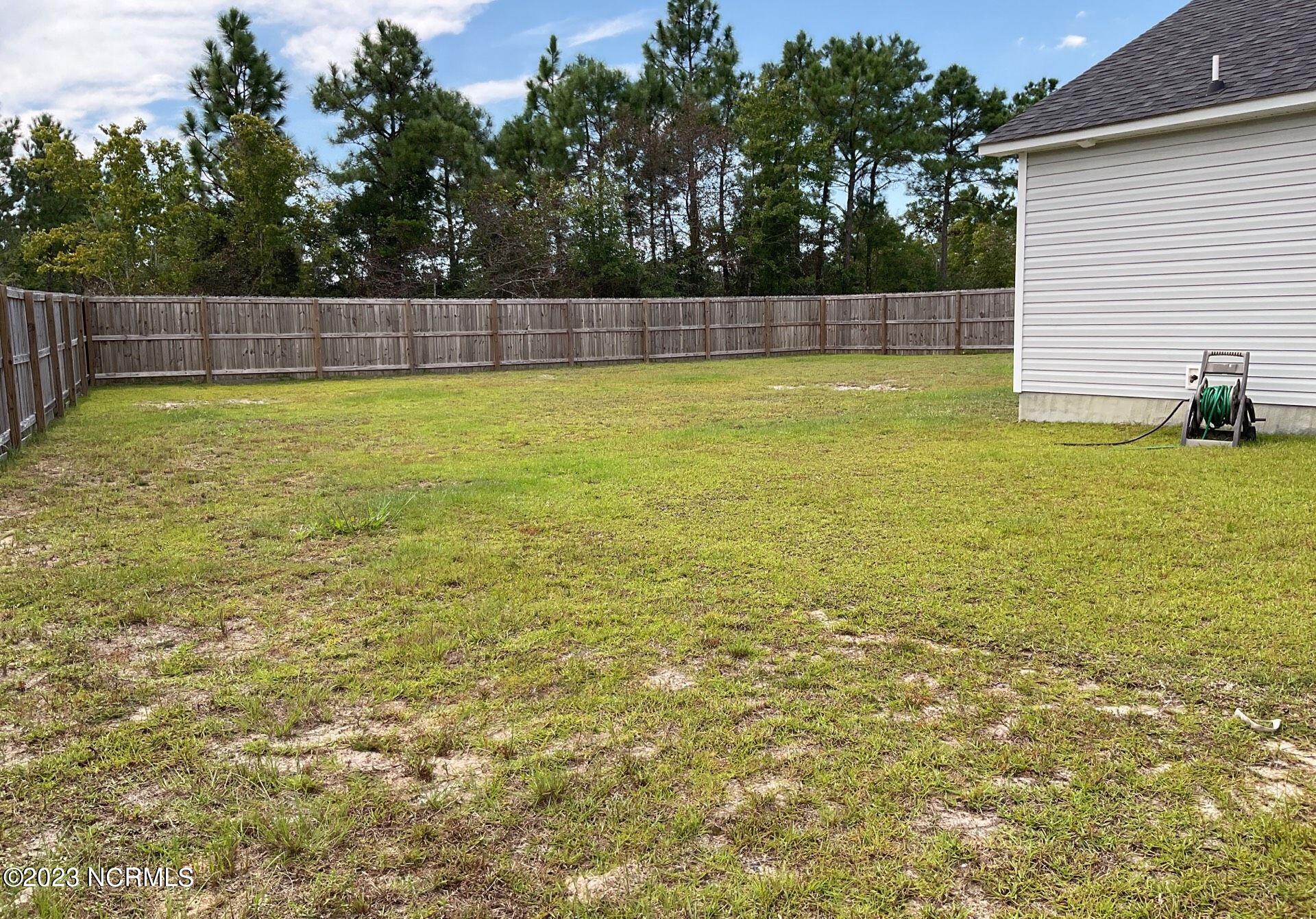 111 Sonia Drive Hubert, NC 28539 - Photo 16 of 16 Backyard