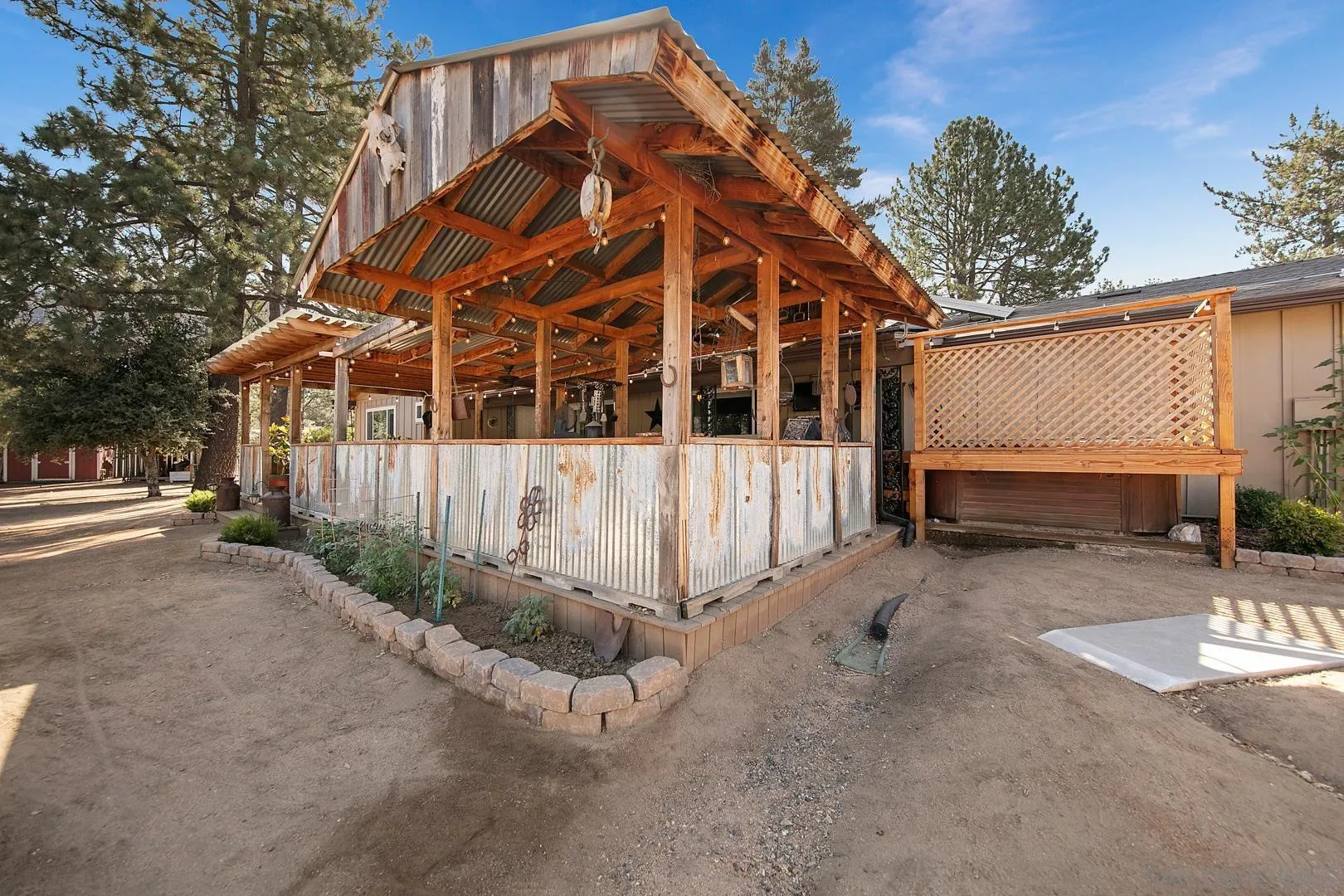 28710 Lone Pine Trail Pine Valley, CA 91962 - Photo 25 of 46 a view of a house with a yard and tree s