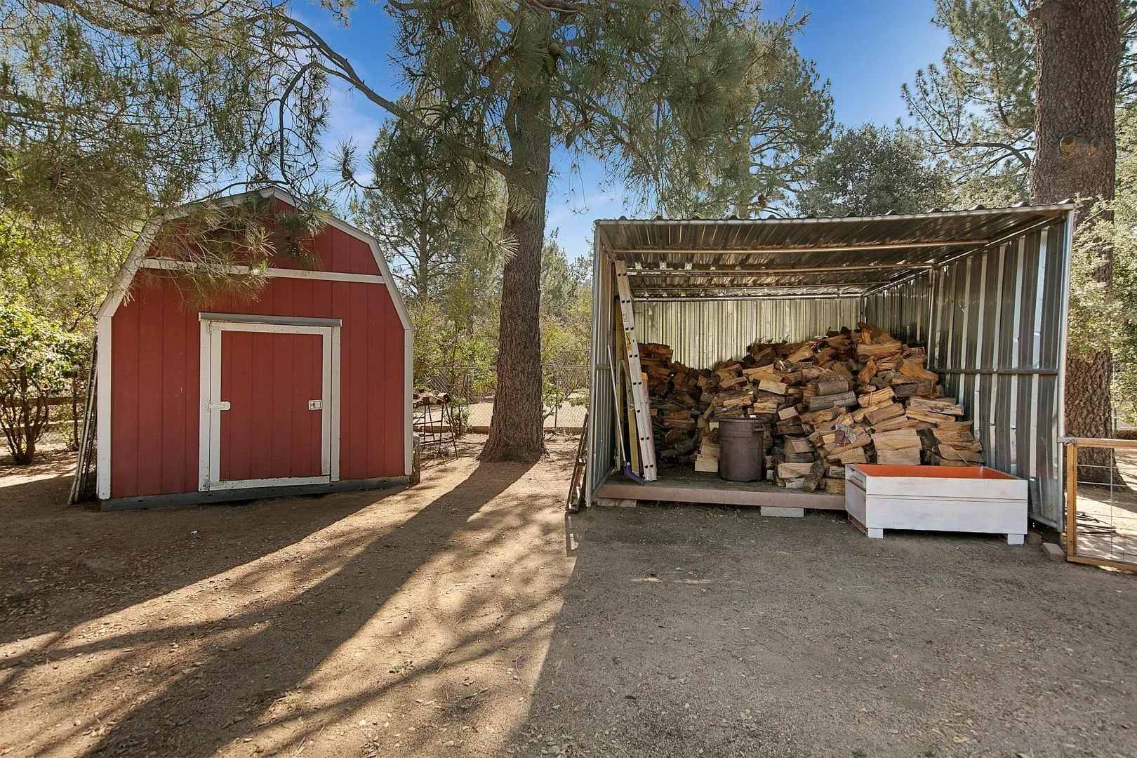 28710 Lone Pine Trail Pine Valley, CA 91962 - Photo 32 of 46 a view of a car garage