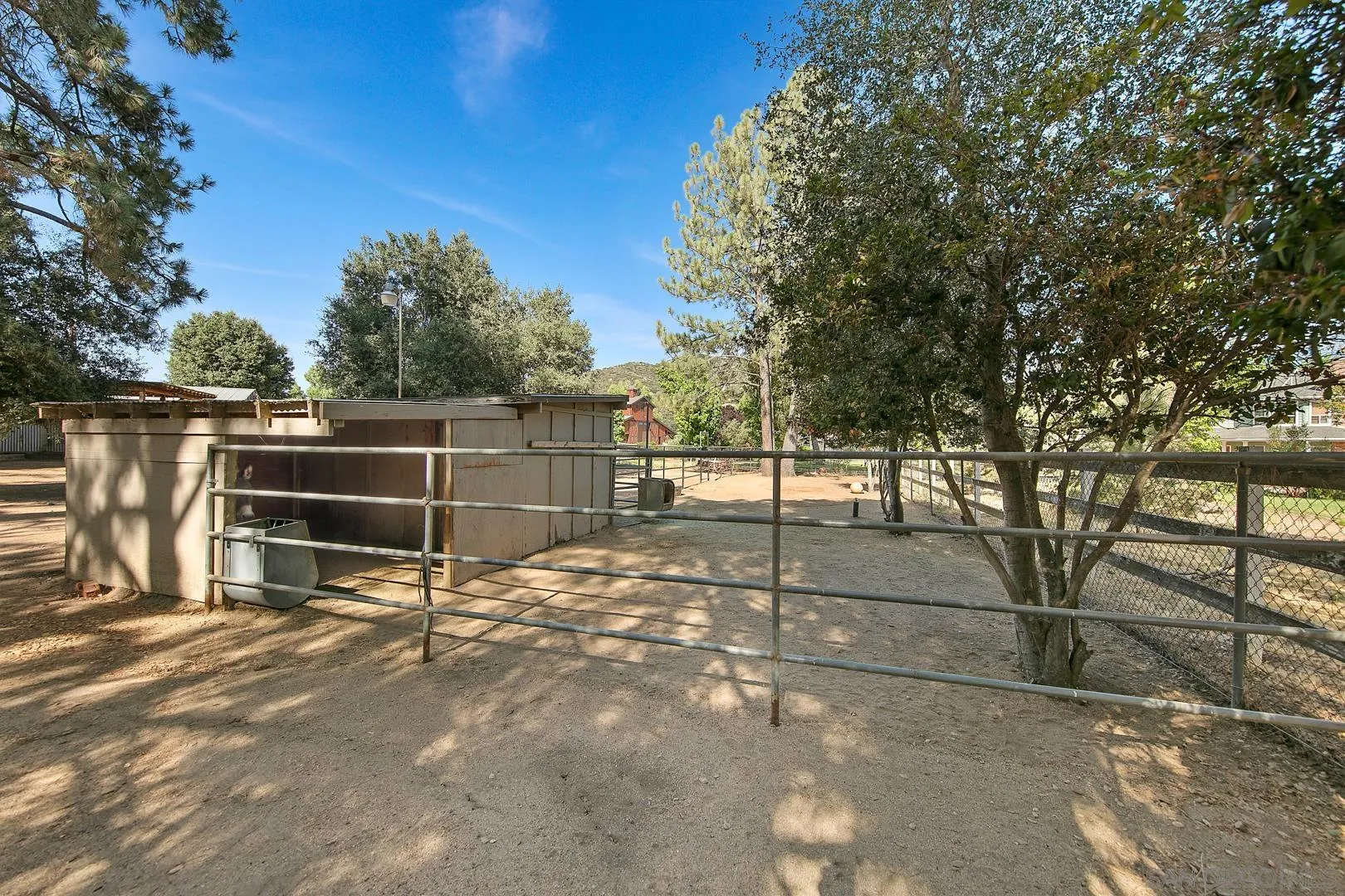28710 Lone Pine Trail Pine Valley, CA 91962 - Photo 35 of 46 a view of a yard with wooden fence
