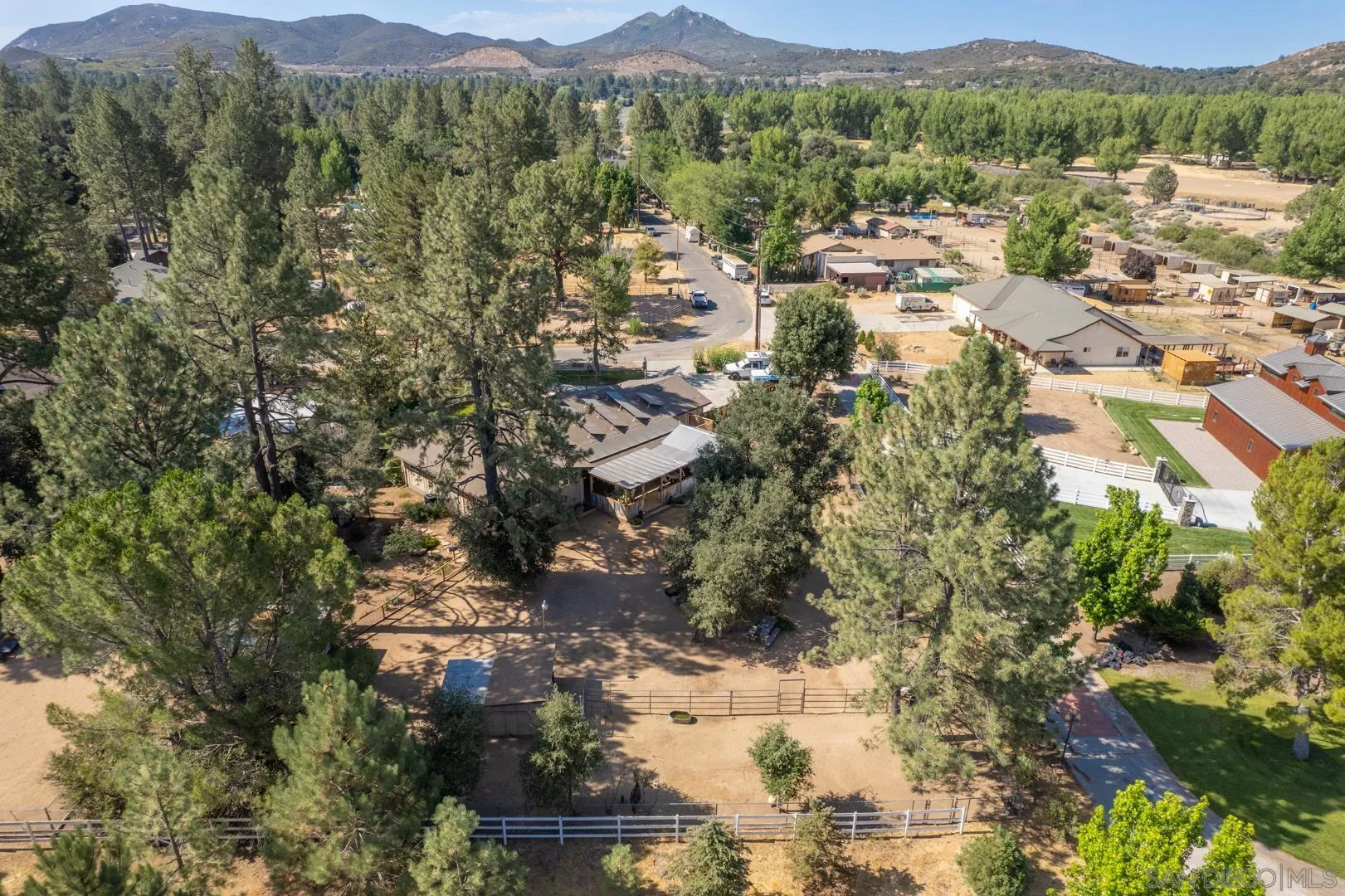 28710 Lone Pine Trail Pine Valley, CA 91962 - Photo 45 of 46 a view of a city with mountain
