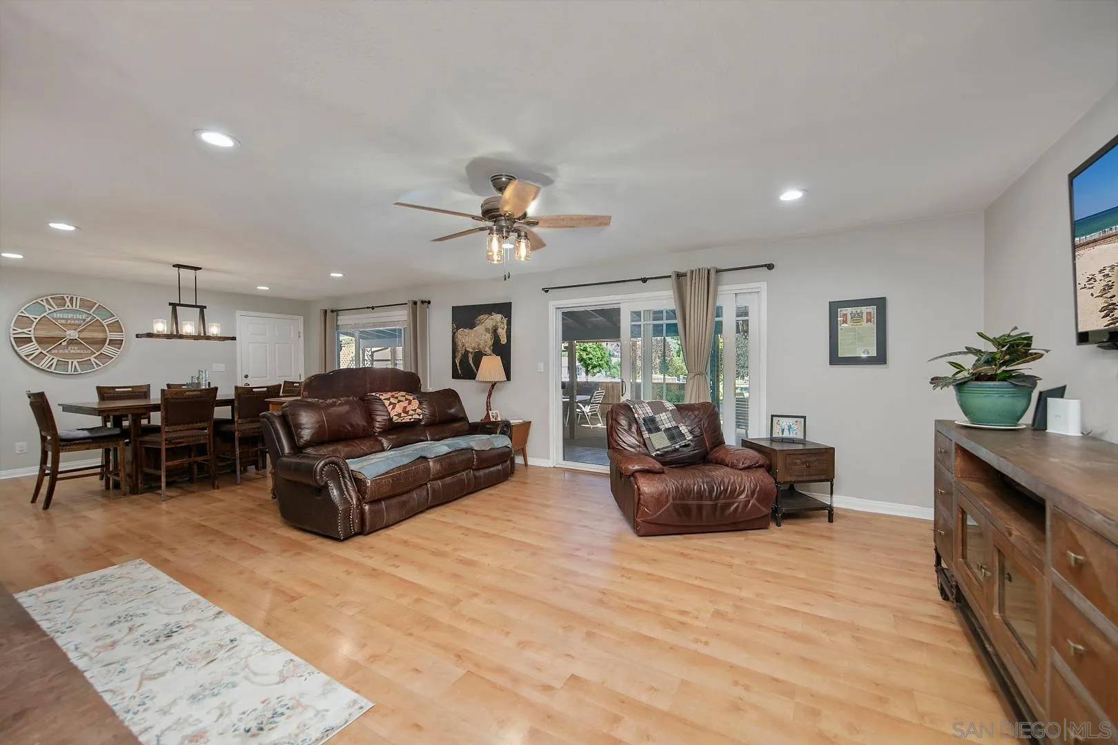 28710 Lone Pine Trail Pine Valley, CA 91962 - Photo 10 of 46 a living room with furniture and wooden floor