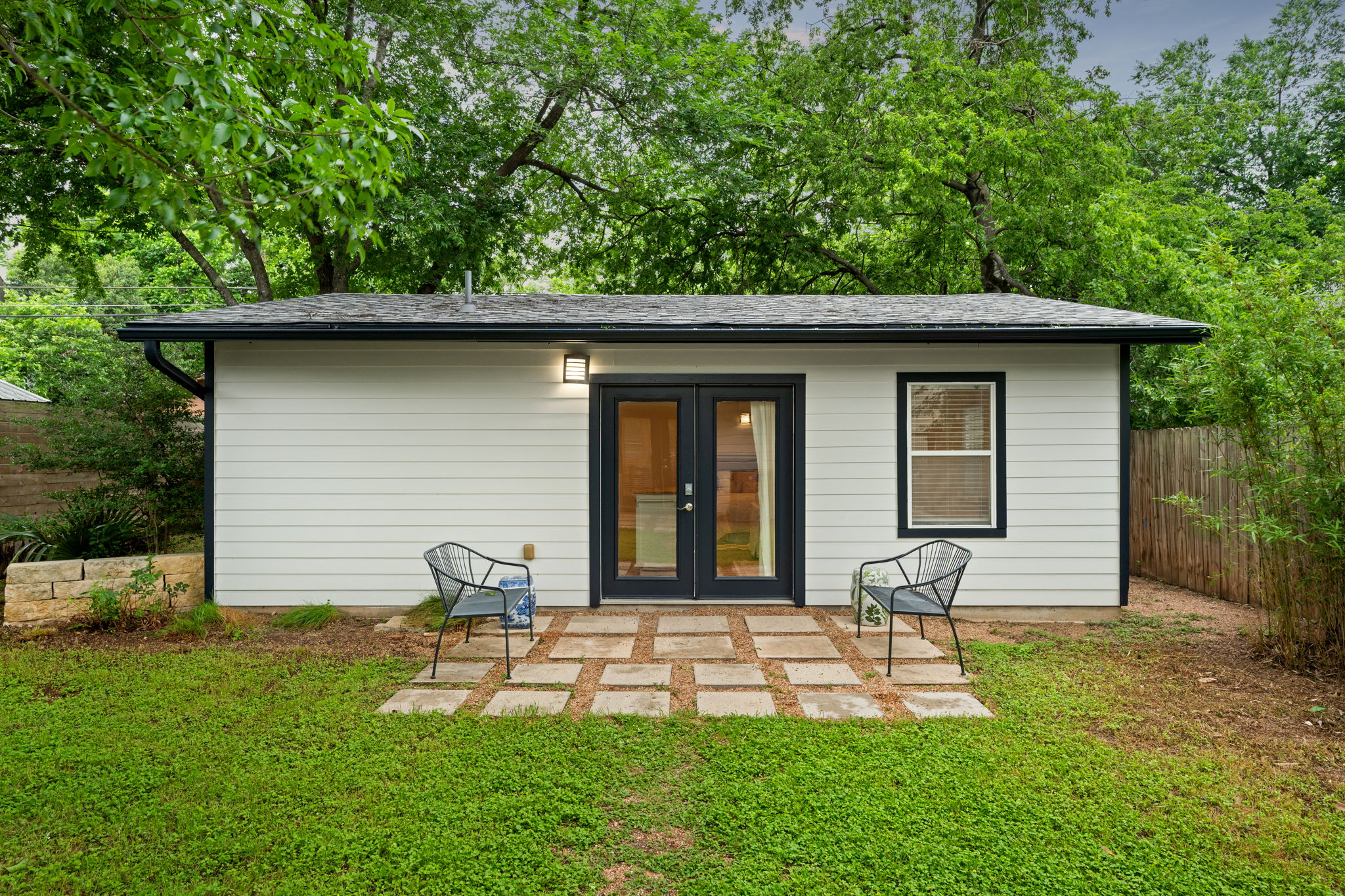 5506 Duval Street Austin, TX 78751 - Photo 28 of 38 a house view with a outdoor seating space