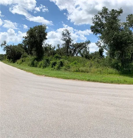 a view of a yard and basketball court