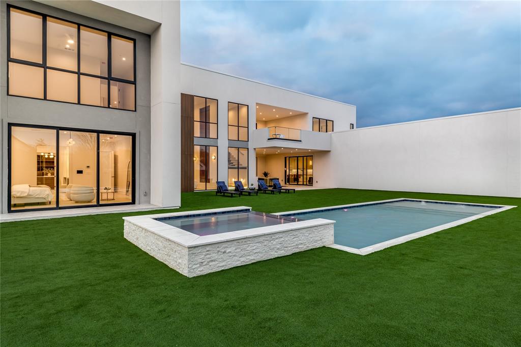 229 Sunset Pt Trail Heath, TX 75032 - Photo 39 of 40 a view of pool with a yard