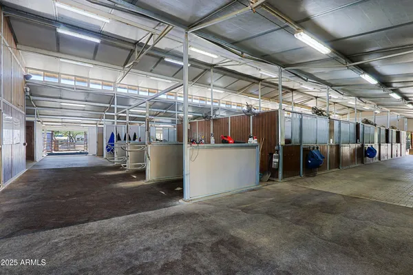 an aerial view of residential houses and outdoor space