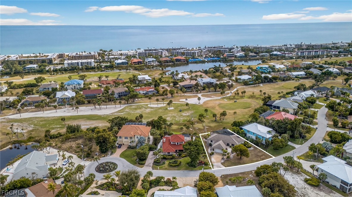 1312 Par View Drive Sanibel, FL 33957 - Photo 2 of 45 an aerial view of residential houses with outdoor space