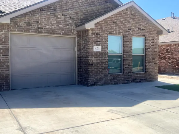 a view of front door of house