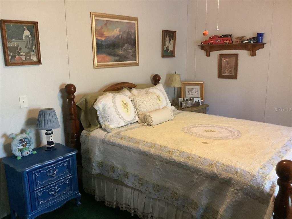 34926 Punch Road Dade City, FL 33523 - Photo 70 of 75 a bedroom with a bed and a lamp on dresser