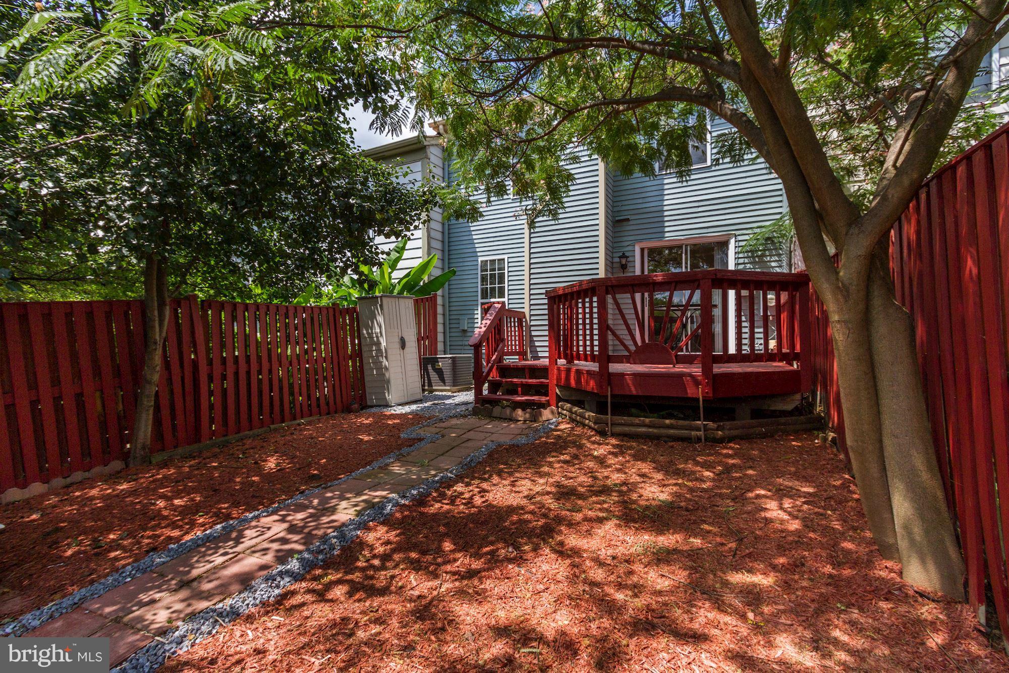 14946 Ladymeade Circle Silver Spring, MD 20906 - Photo 24 of 25 Fully Fenced Back Yard