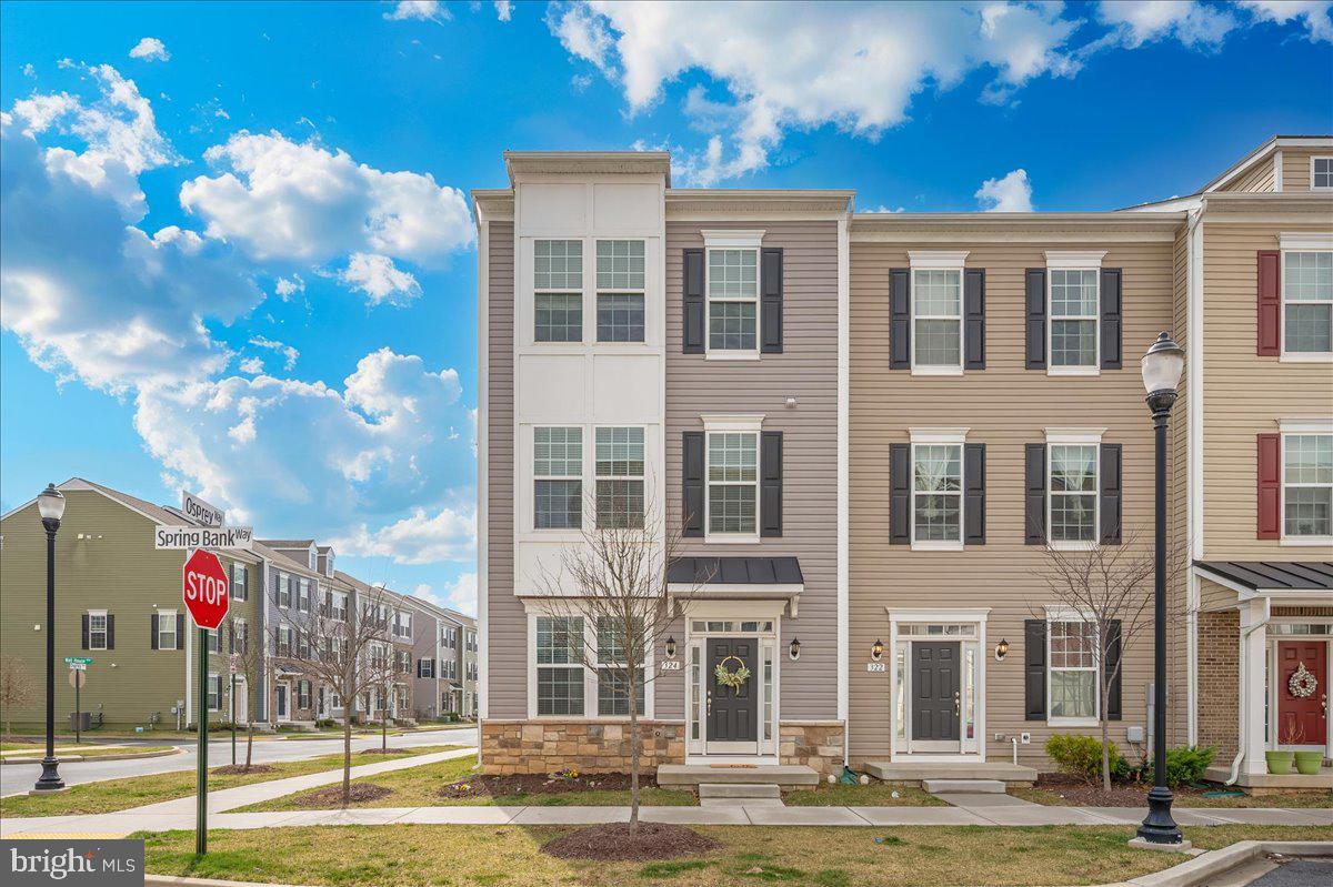 324 Spring Bank Way Frederick, MD 21701 - Photo 1 of 50 Light-Filled End-Unit 2- Car Garage Townhome