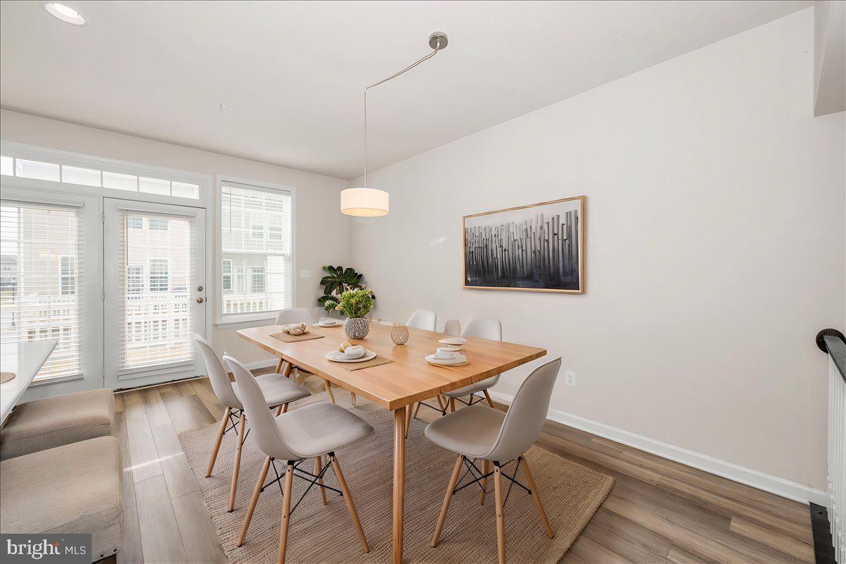 324 Spring Bank Way Frederick, MD 21701 - Photo 17 of 50 Virtually Staged Dining Area