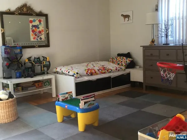 a living room with furniture and furniture