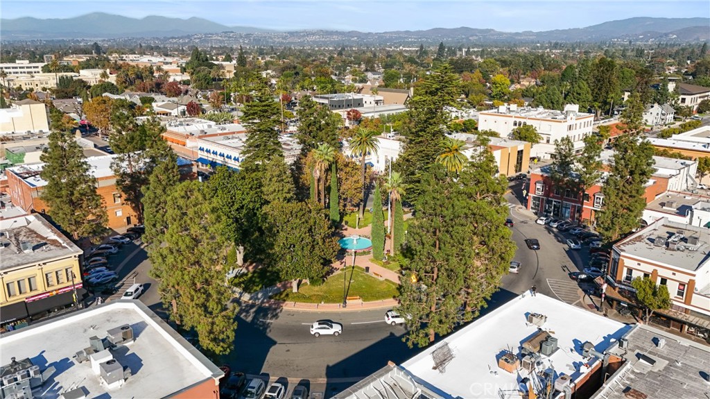225 South Feldner Road Orange, CA 92868 - Photo 35 of 40 an aerial view of a city with lots of residential buildings