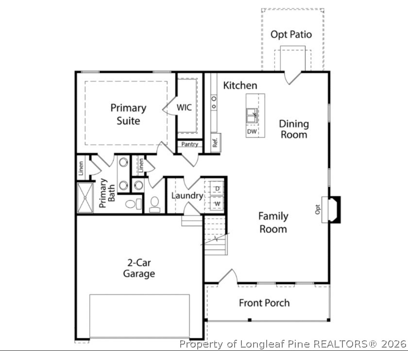 532 Open Range (lot 60) Rd Spring Lake Spring Lake, NC 28390 - Photo 3 of 4 final fp may vary