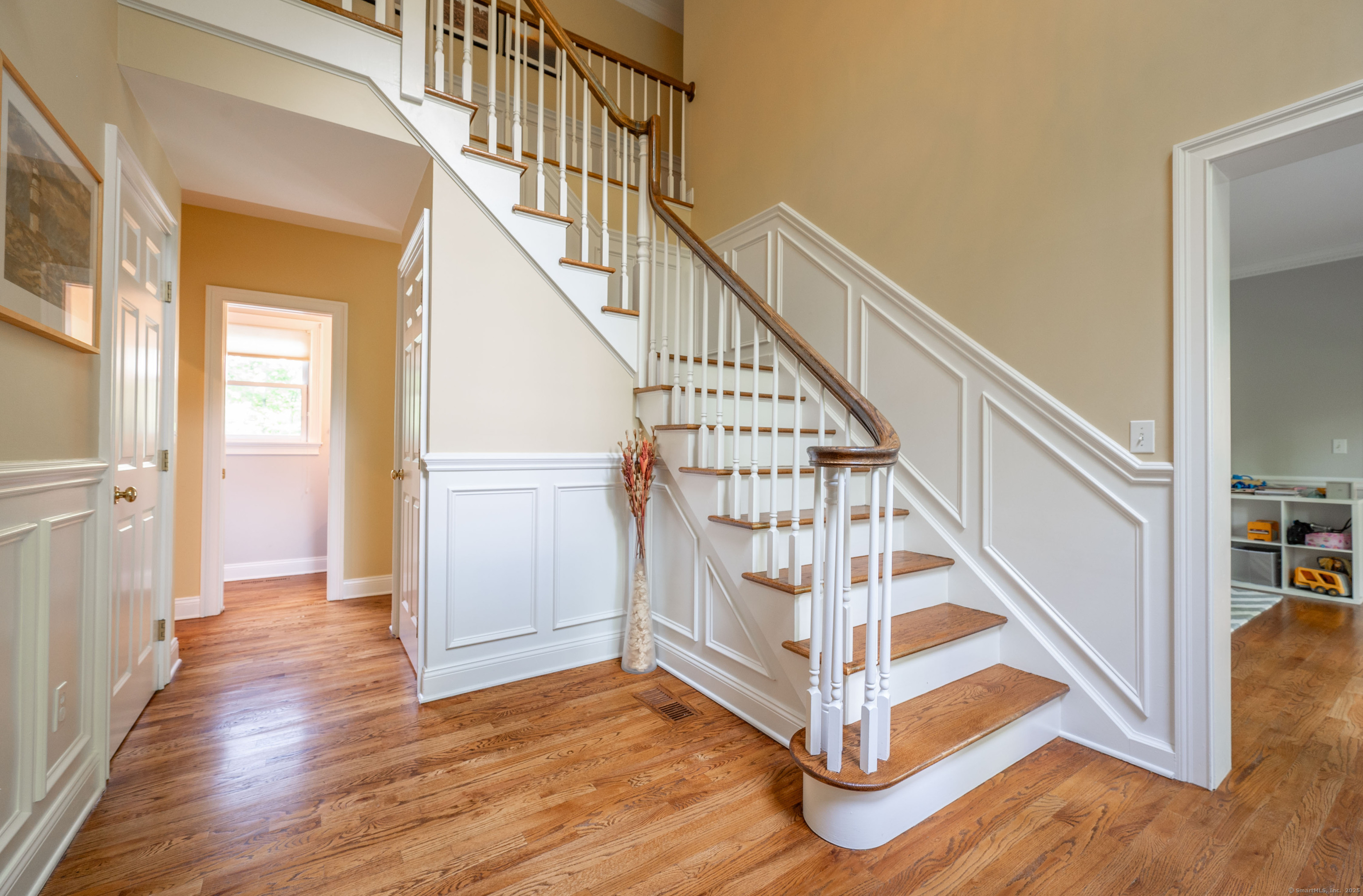 64 River Ford Road Brookfield, CT 06804 - Photo 4 of 28 a view of entryway and hall with wooden floor