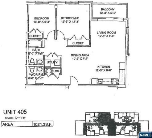 $3,200 | 17 Meadow Road, Unit 405, Rutherford, NJ 07070