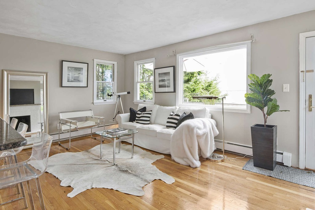 23 Crabtree Road Quincy, MA 02171 - Photo 3 of 20 a living room with furniture and a large window