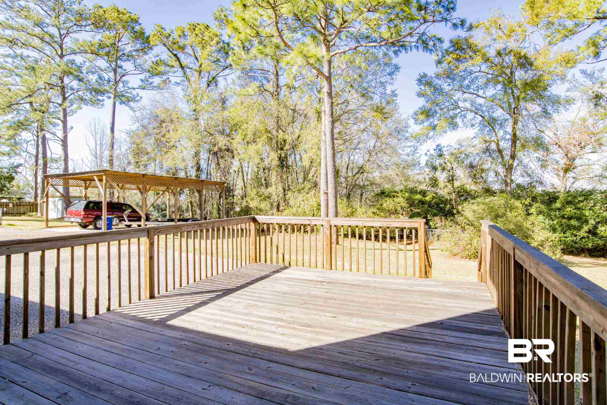 133 Pineridge Road Daphne, AL 36526 - Photo 8 of 31 Deck on Back of home