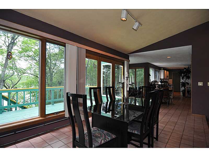 76 Mill Pond Road Exeter, RI 02822 - Photo 9 of 20 Dining Room. 10 x 20 Formal Dining w/ Walls of Glass & Water View