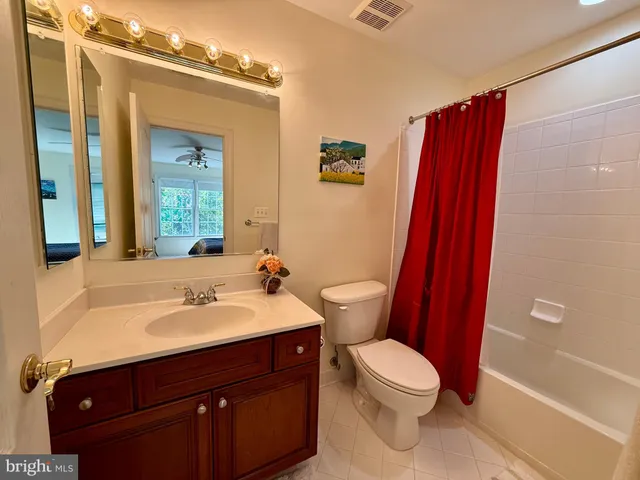 a view of backyard with green space