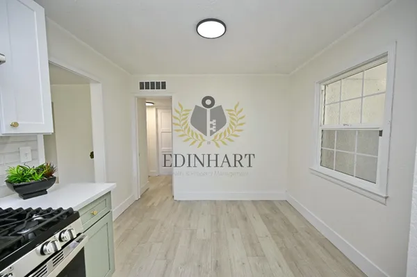 a view of an entrance door