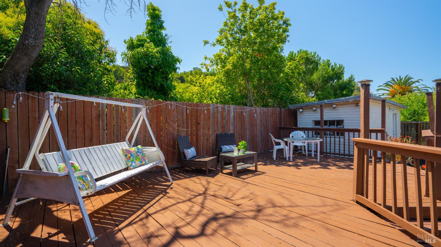 79 Billou Street San Rafael, CA 94901 - Photo 31 of 47 Spacious deck, great for entertaining or enjoying the sun.