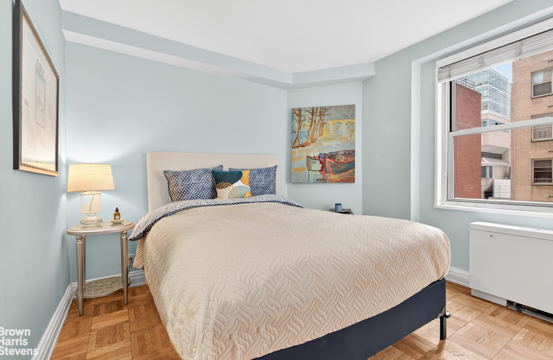 520 East 72nd Street, Unit 3F Manhattan, NY 10021 - Photo 6 of 15 a bedroom with a bed and window