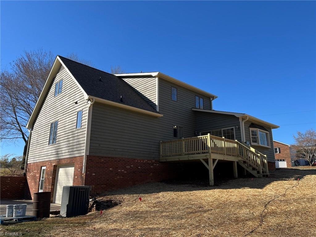 201 Jim Barr Road King, NC 27021 - Photo 5 of 33 Back of house + deck