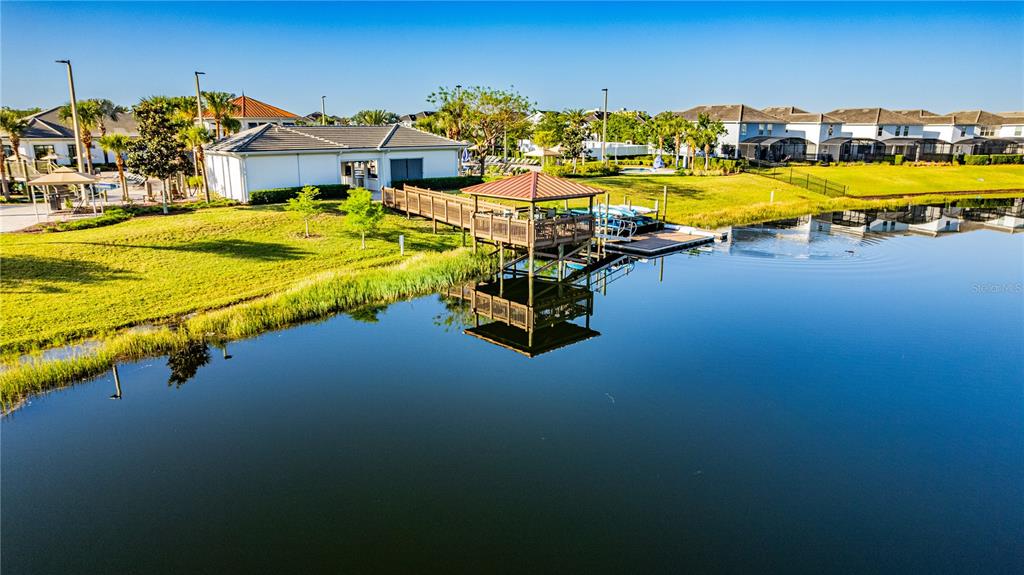 4530 Narrative Lane Kissimmee, FL 34746 - Photo 86 of 98 an aerial view of residential houses with outdoor space and swimming pool