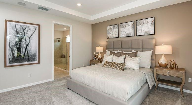 621 Se Ranch Palm City, FL 34990 - Photo 7 of 33 a bedroom with bed and wall painting