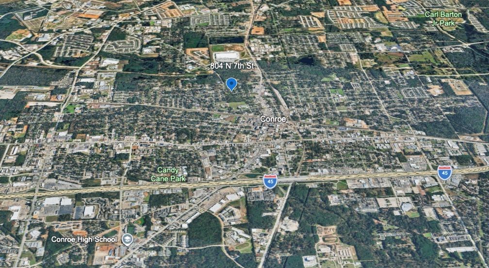 804 North 7th Street Conroe, TX 77301 - Photo 3 of 6 a picture of city view