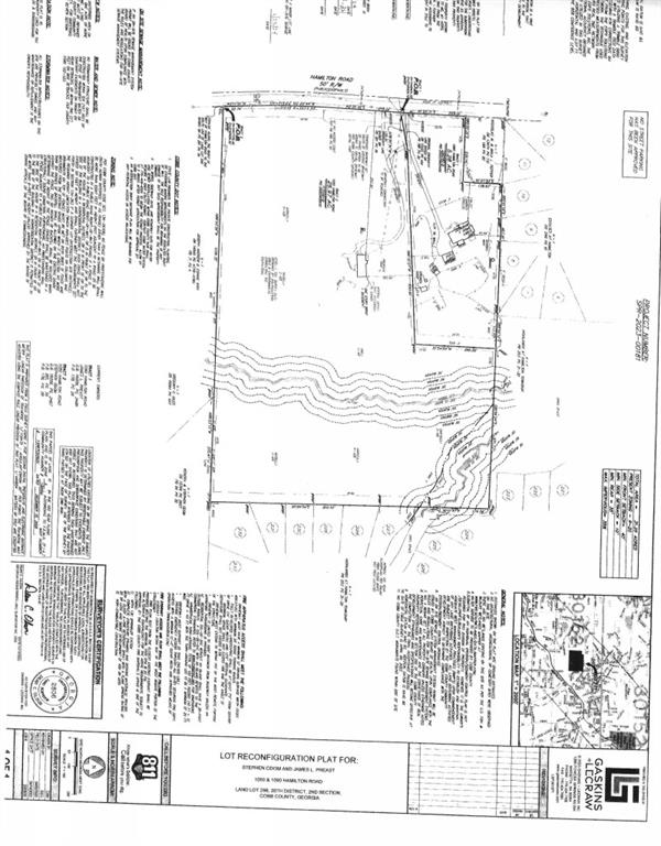 1050 Hamilton Road Northwest Kennesaw, GA 30152 - Photo 2 of 2 a black and white photo of a painting