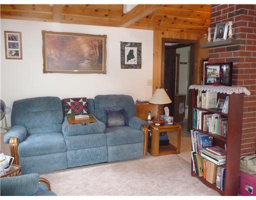 263 Berry Hill Road New Portland, ME 04961 - Photo 5 of 13 Living Room. right side of LR
