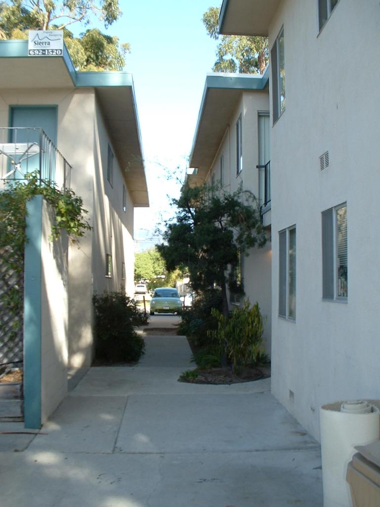 6648-6650 Trigo Road Goleta, CA 93117 - Photo 3 of 3 View between buildings