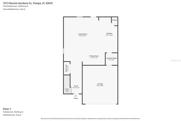 $449,990 | 7217 Ronnie Gardens Court, Tampa, FL 33619