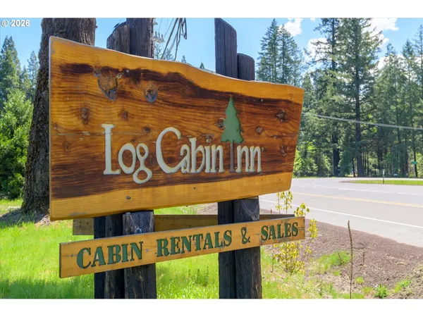 a view of a sign board